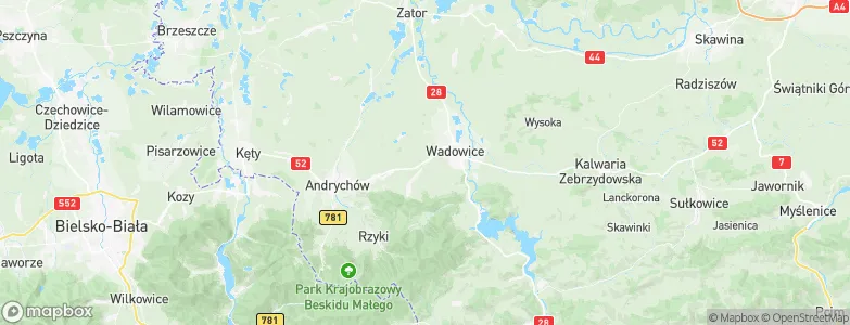 Chocznia, Poland Map