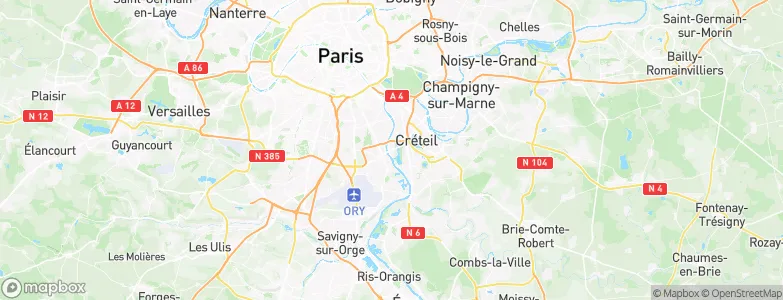 Choisy-le-Roi, France Map