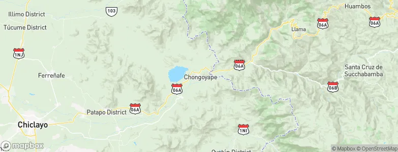 Chongoyape, Peru Map