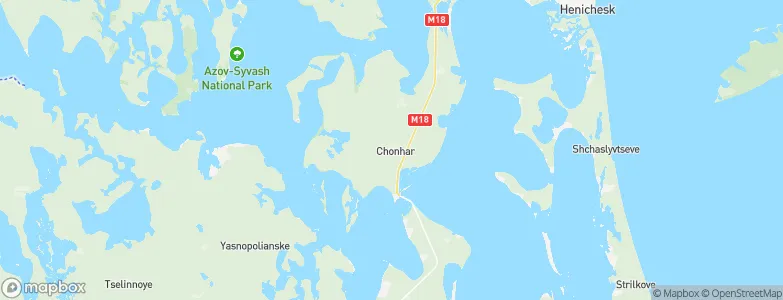 Chonhar, Ukraine Map