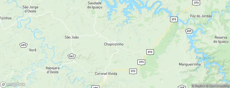 Chopinzinho, Brazil Map