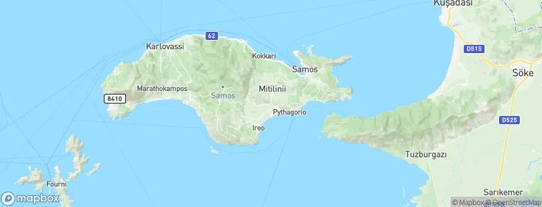 Chora, Greece Map