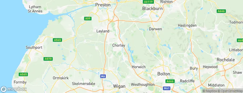 Chorley, United Kingdom Map