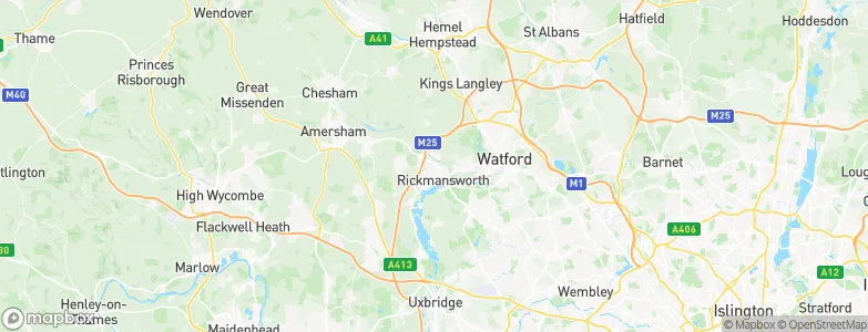 Chorleywood, United Kingdom Map
