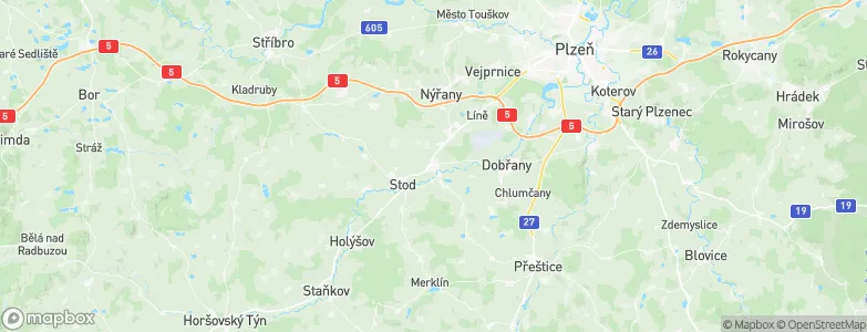 Chotěšov, Czechia Map