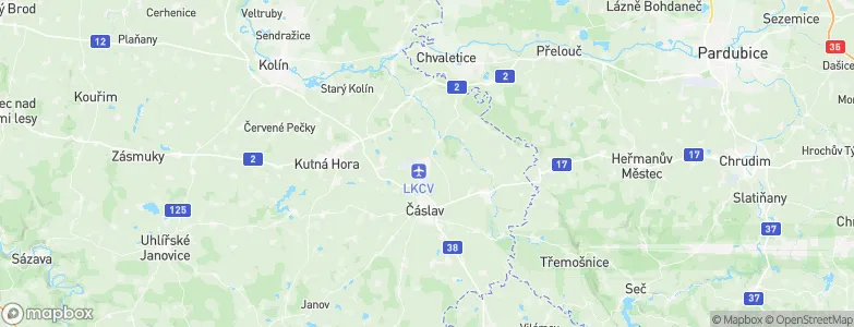 Chotusice, Czechia Map