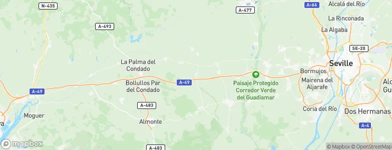 Chucena, Spain Map