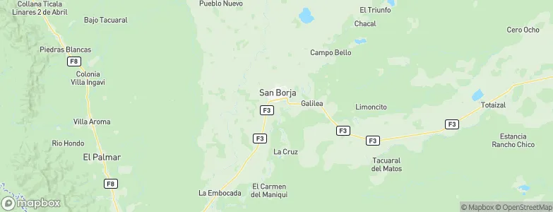 Chulumani, Bolivia Map