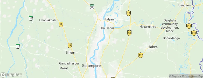 Chunchura, India Map