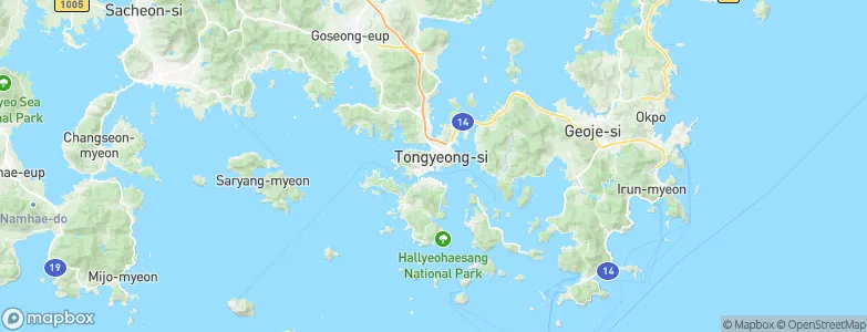 Chungang-dong, South Korea Map