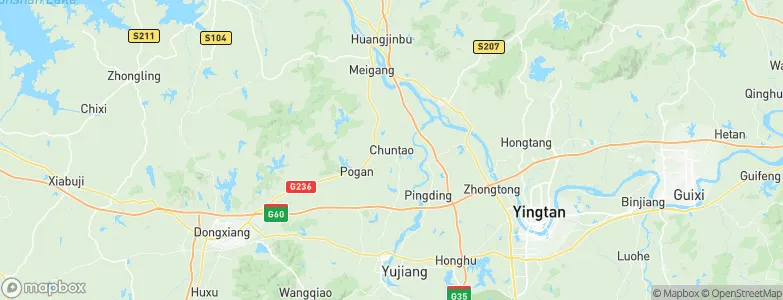 Chuntaoxiang, China Map
