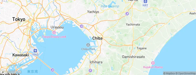 Chuo, Japan Map