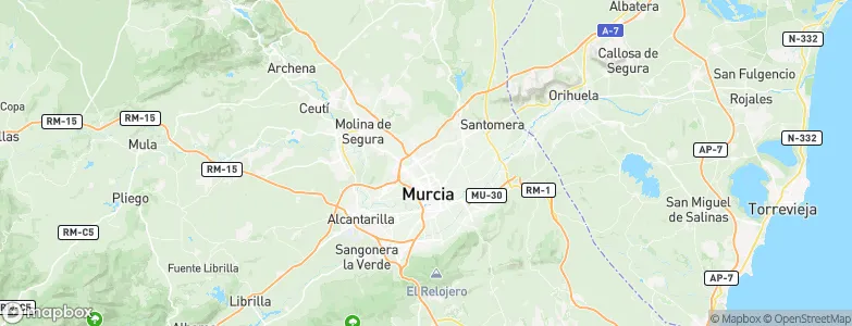 Churra, Spain Map