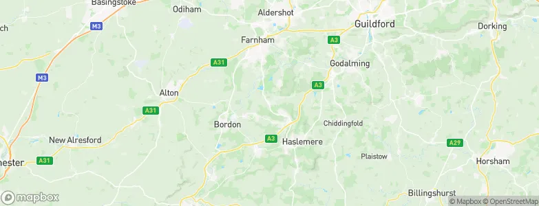 Churt, United Kingdom Map
