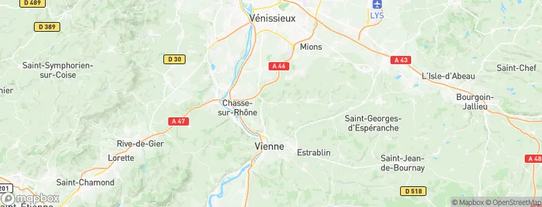 Chuzelles, France Map