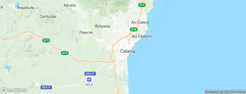 Cibali, Italy Map