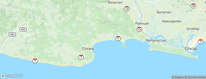 Cibenda, Indonesia Map