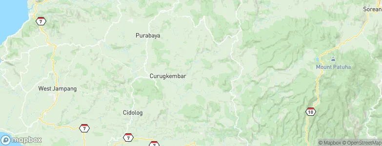 Cibogo Dua, Indonesia Map