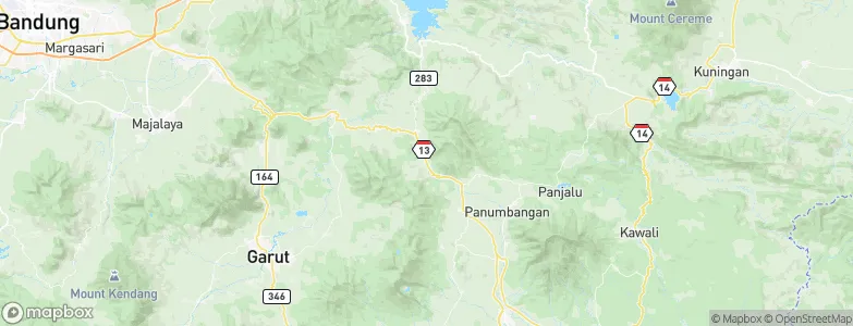 Cibugel, Indonesia Map