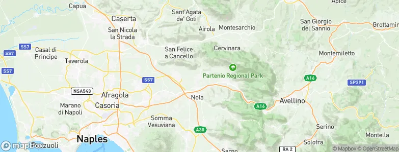 Cicciano, Italy Map