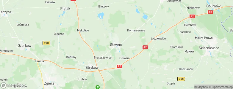 Cichorajka, Poland Map