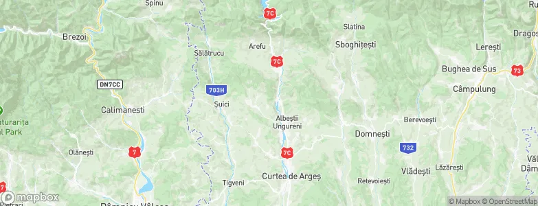 Cicănești, Romania Map