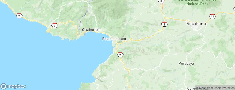 Cidadap, Indonesia Map