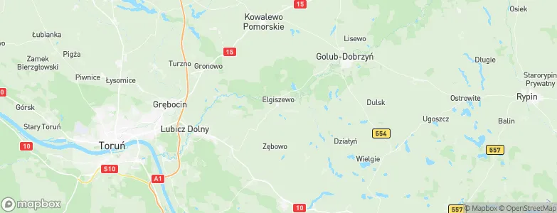 Ciechocin, Poland Map
