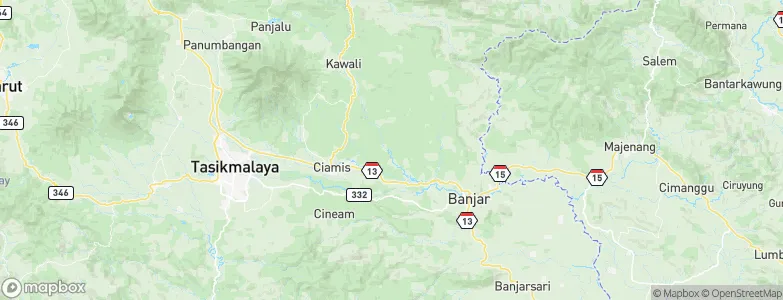 Cigaleuh Kulon, Indonesia Map