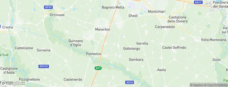 Cigole, Italy Map