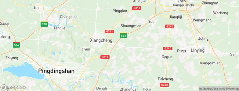 Cigou, China Map