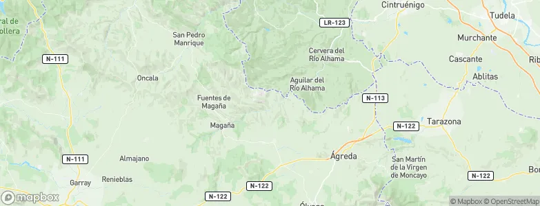 Cigudosa, Spain Map