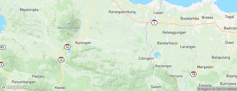 Cikandang, Indonesia Map
