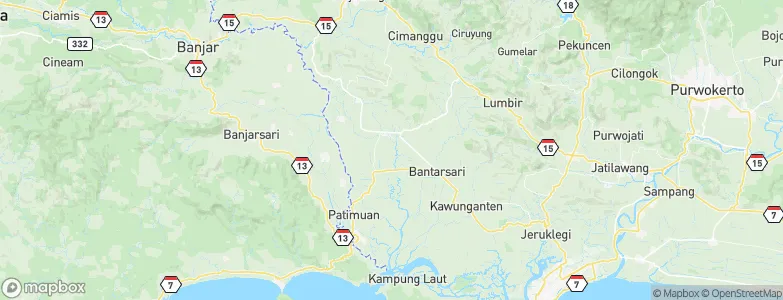 Ciklapa, Indonesia Map