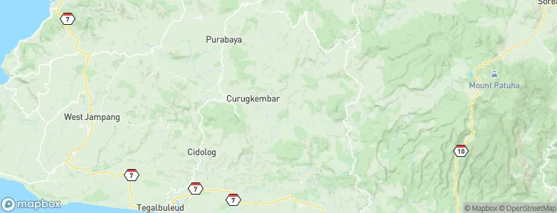 Cikulina, Indonesia Map