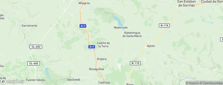 Cilleruelo de San Mamés, Spain Map