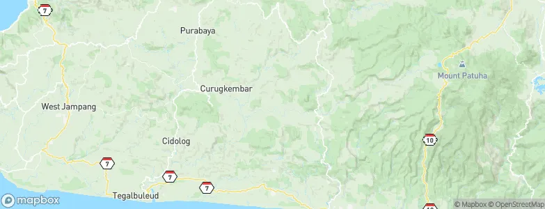 Cimanggu, Indonesia Map