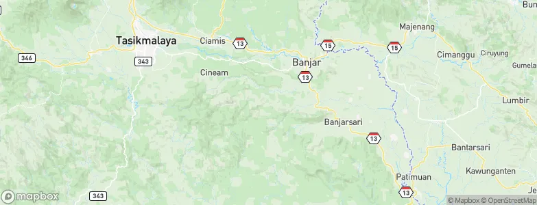 Cimarga, Indonesia Map