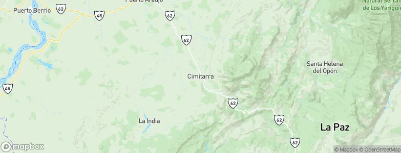 Cimitarra, Colombia Map