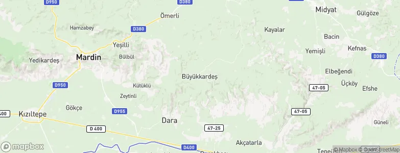 Cinatamiho, Turkey Map