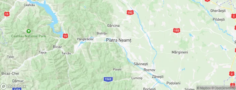 Cindia, Romania Map