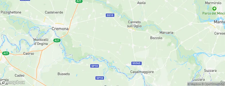 Cingia de' Botti, Italy Map