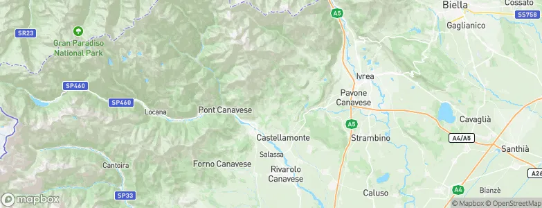 Cintano, Italy Map