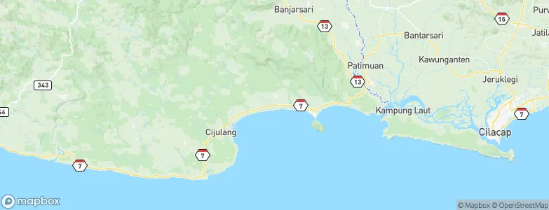 Cipari, Indonesia Map