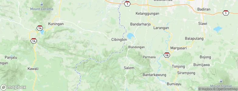 Cipondok, Indonesia Map