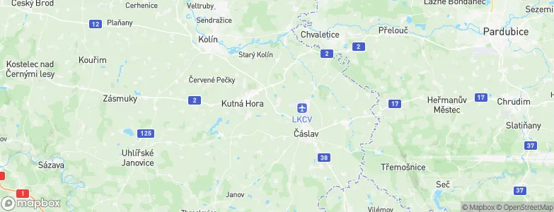 Církvice, Czechia Map