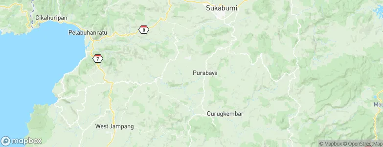 Ciroyom, Indonesia Map