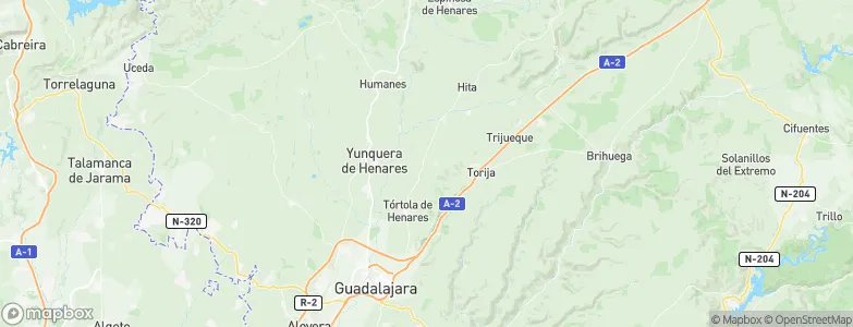 Ciruelas, Spain Map