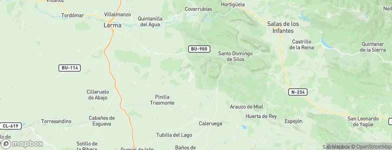 Ciruelos de Cervera, Spain Map