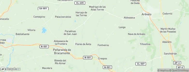 Cisla, Spain Map
